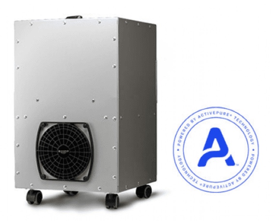High-efficiency biosecurity air sterilizer for pathogen control in farms and biosecurity zones, equipped with advanced UV-C technology for effective air purification.
